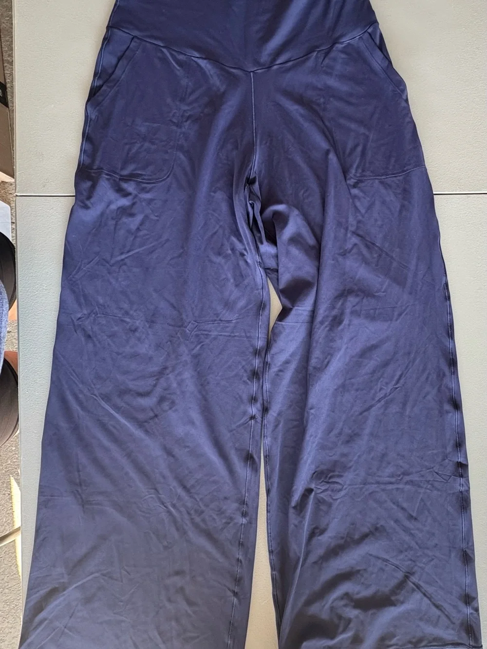 Offline by aerie real me xtra high waisted trousers in navy XL